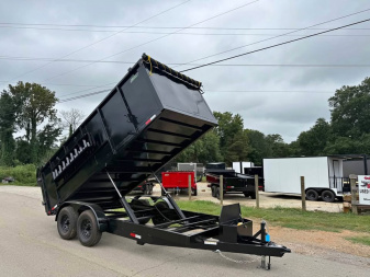 New 2025 Oak Ridge 7x16x4 14k Dump Trailer