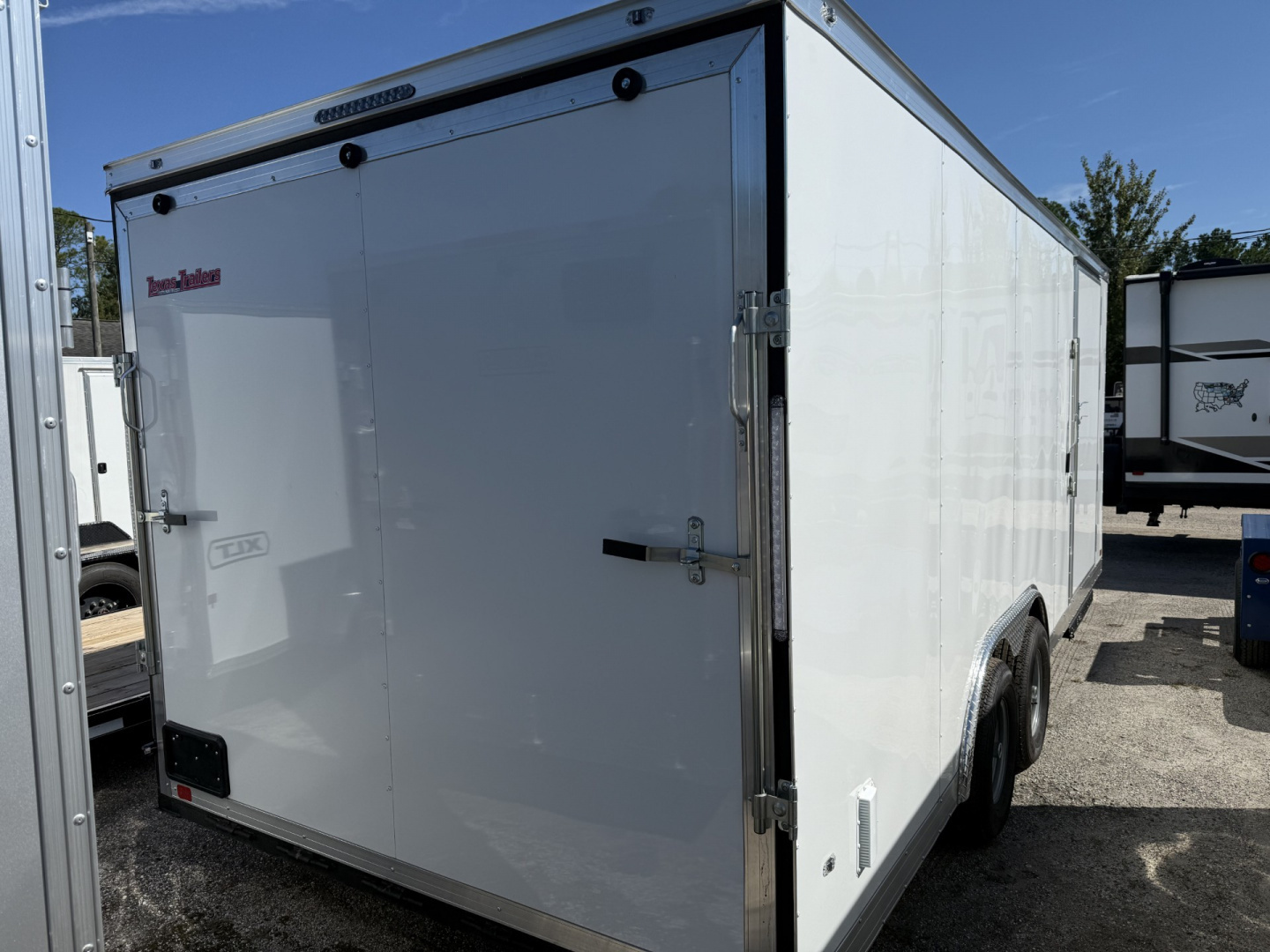 Used TX8.5X20TA3 Texas Trailers 8.5' X 20' Cargo / Enclosed Trailer