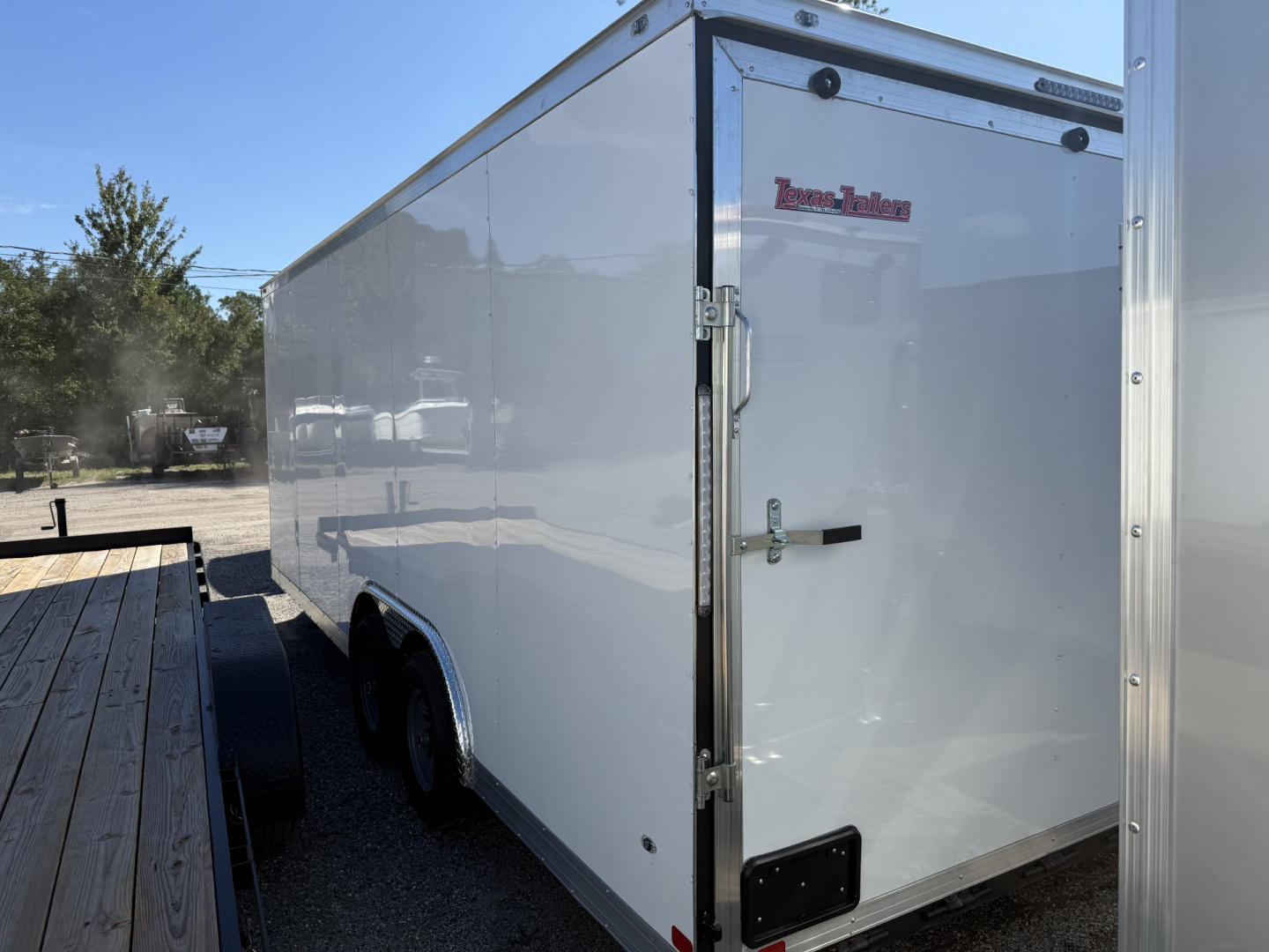 Used TX8.5X20TA3 Texas Trailers 8.5' X 20' Cargo / Enclosed Trailer
