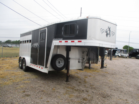 Used 2010 Kiefer Manufacturing Combo Stock / Stock Combo Trailer