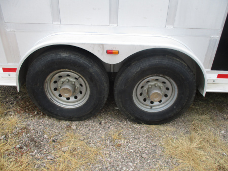 Used 2010 Kiefer Manufacturing Combo Stock / Stock Combo Trailer