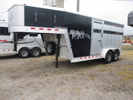 Used 2010 Kiefer Manufacturing Combo Stock / Stock Combo Trailer
