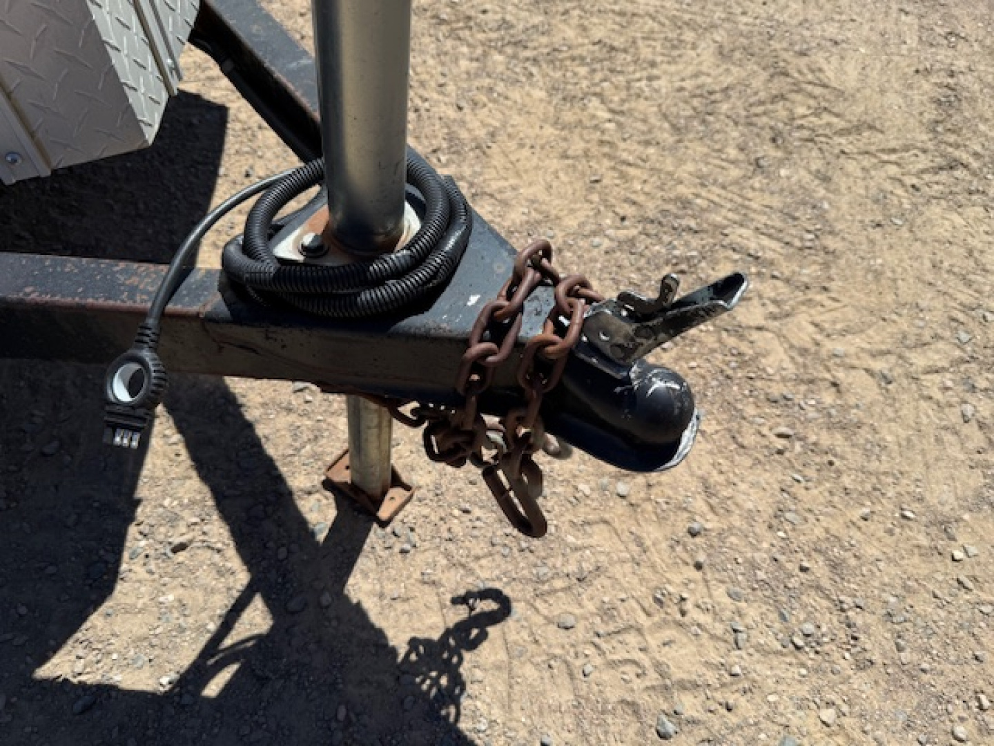 Used 2015 Homesteader Patriot Contractor Trailer 5x10 w/ shelves- rear swing door