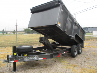New 2026 Titan Trailer Dump Dump Trailer