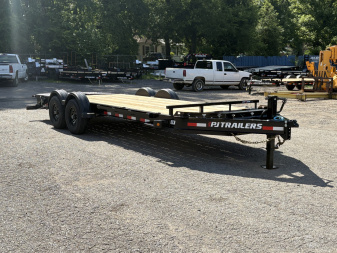 New 2026 PJ Trailers 83  x 20' Voyager Series (EV) - 15400 GVWR Equipment Trailer
