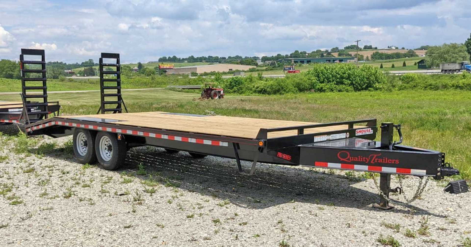 New 2026 Quality 18+5 HD Pro Deckover Tagalong w/ Stand Up Ramps