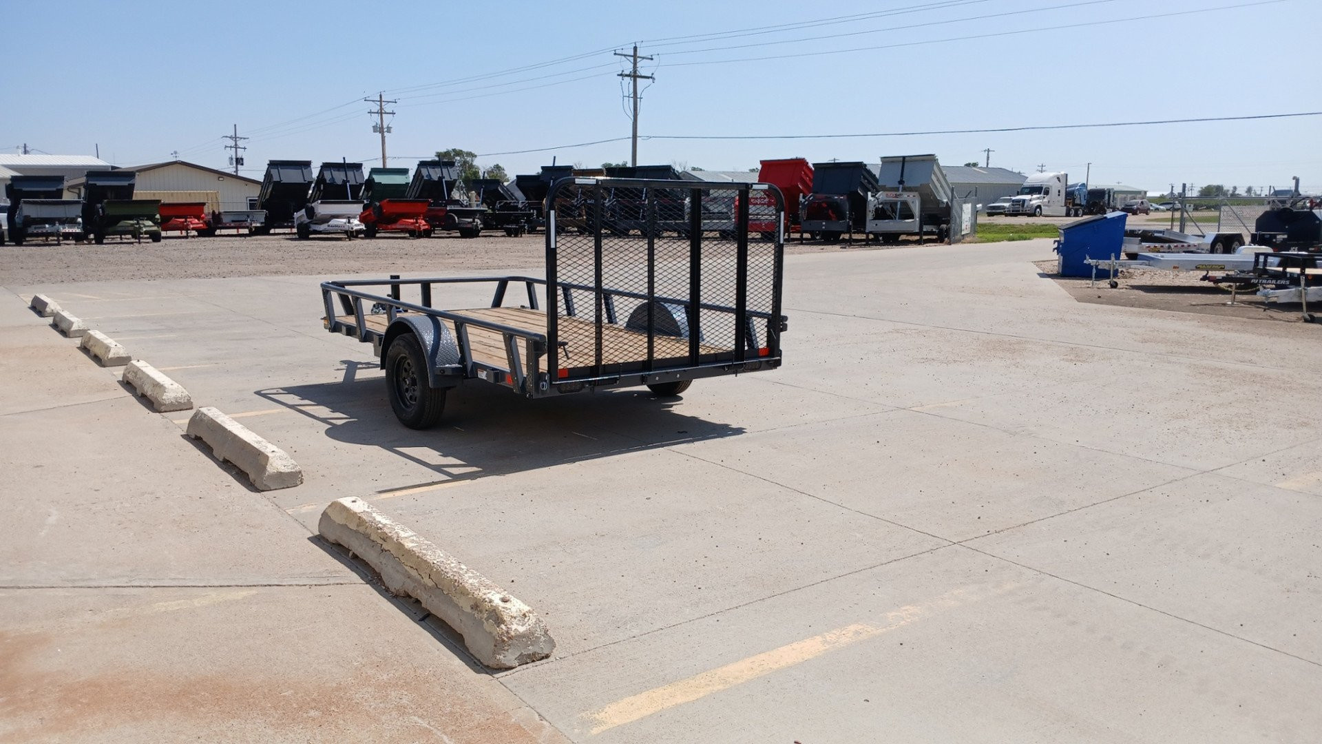 New 2026 RawMaxx UTX12'x77" Utility Trailer