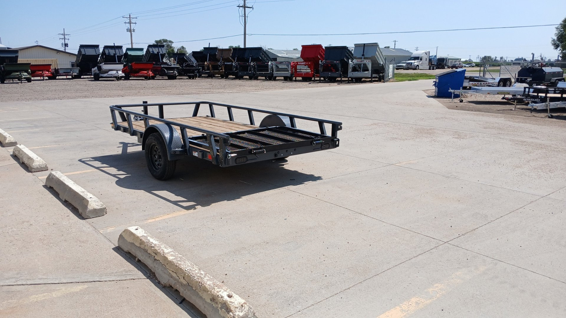 New 2026 RawMaxx UTX12'x77" Utility Trailer