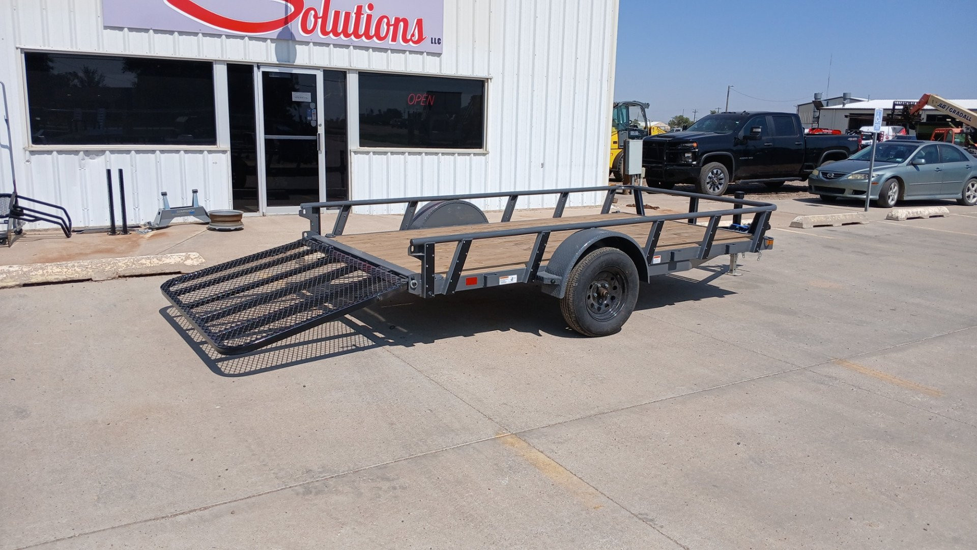 New 2026 RawMaxx UTX12'x77" Utility Trailer