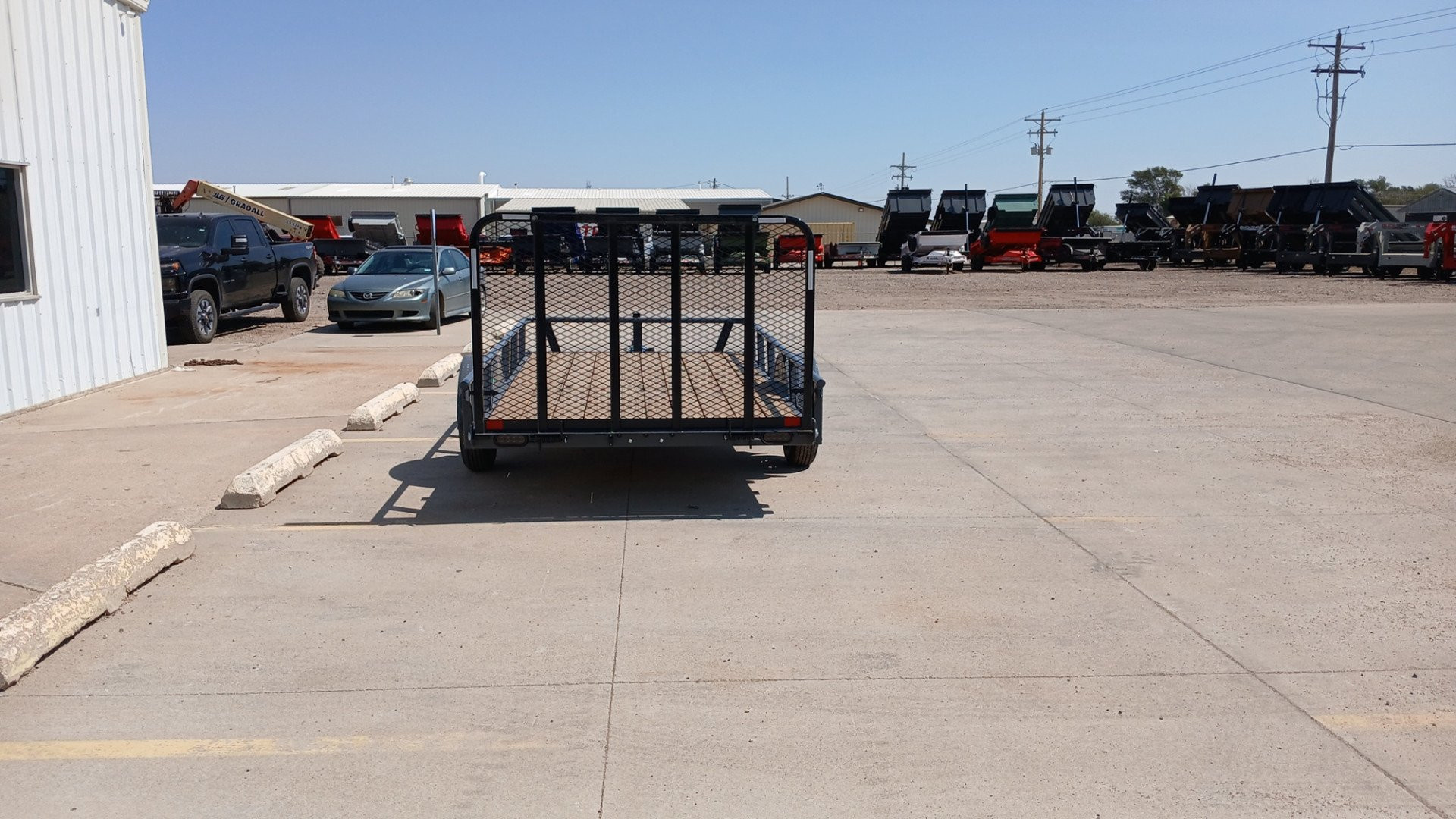 New 2026 RawMaxx UTX12'x77" Utility Trailer