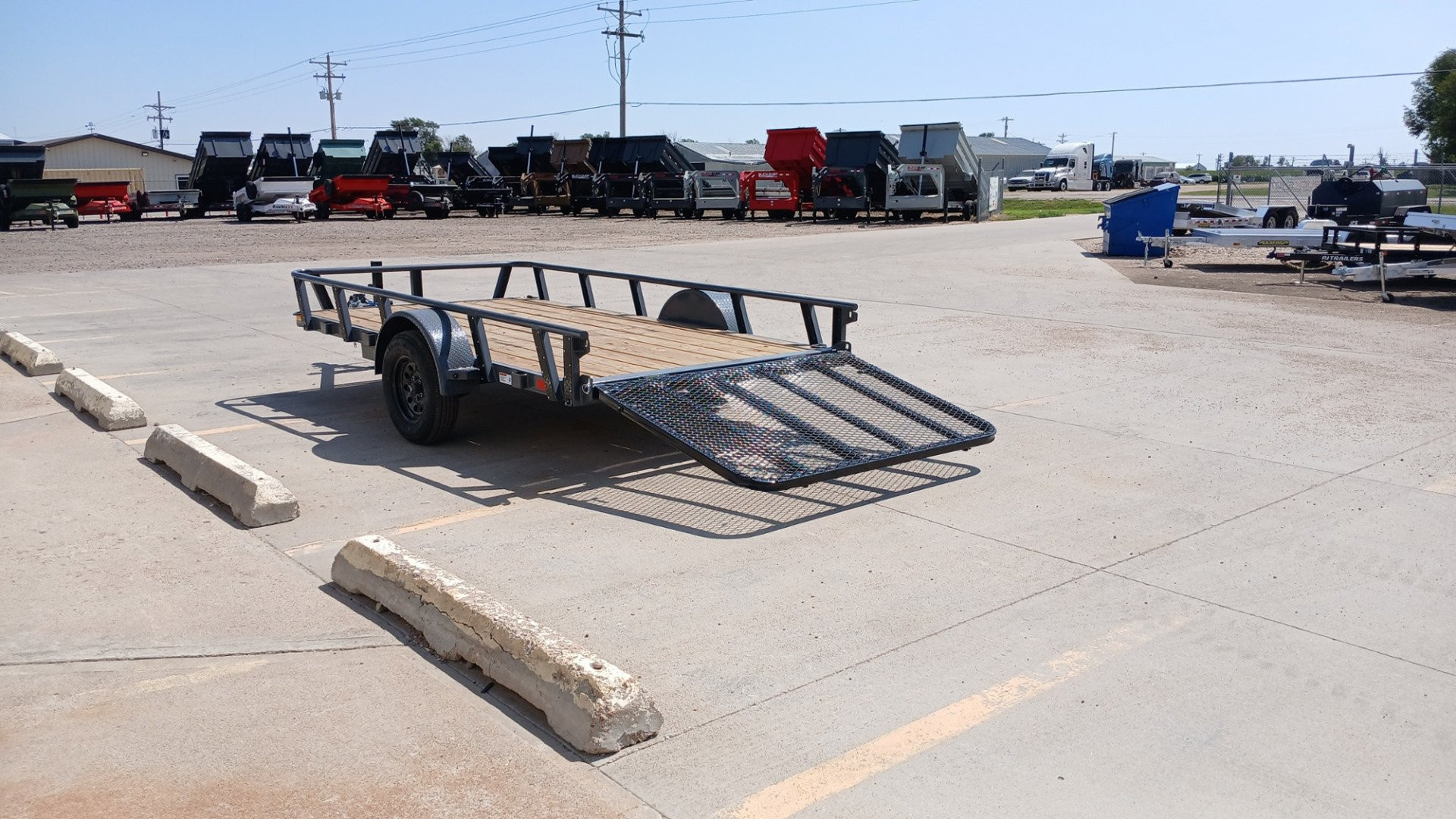 New 2026 RawMaxx UTX12'x77" Utility Trailer