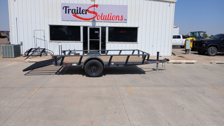 New 2026 RawMaxx UTX12'x77" Utility Trailer