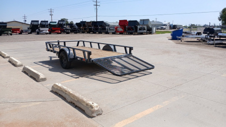 New 2026 RawMaxx UTX12'x77" Utility Trailer