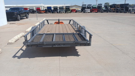 New 2026 RawMaxx UTX14'X77" 5200 LB Brake Axle Utility Trailer