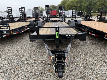 Used 2024 CornPro UT-19 H Equipment Trailer 81x19 TA DOVETAIL (GVW:16000) 5' RAMPS