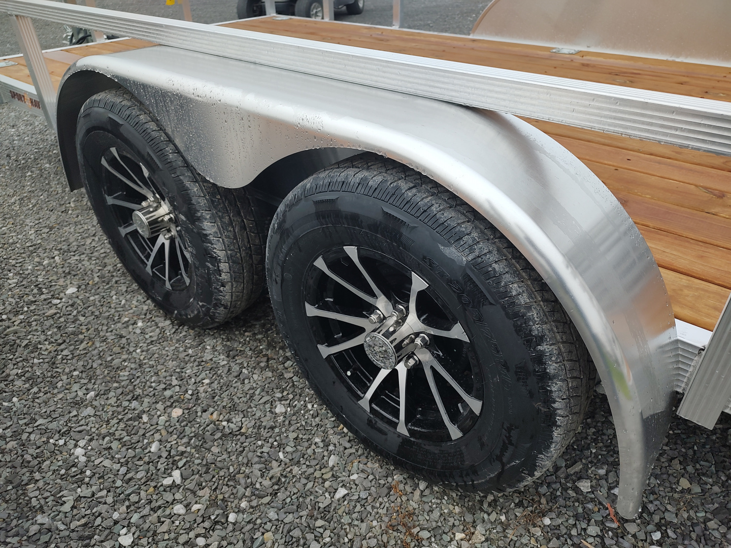 New 2026 Sport Haven AUT714T- Tandem Axle Tube Top Utility Trailer