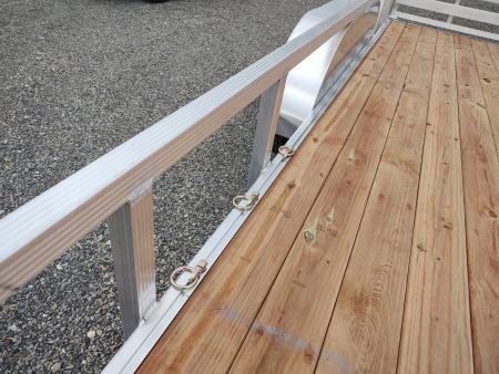 New 2026 Sport Haven AUT714T-Aluminum Tandem Axle Tube Top Utility Trailer 7K