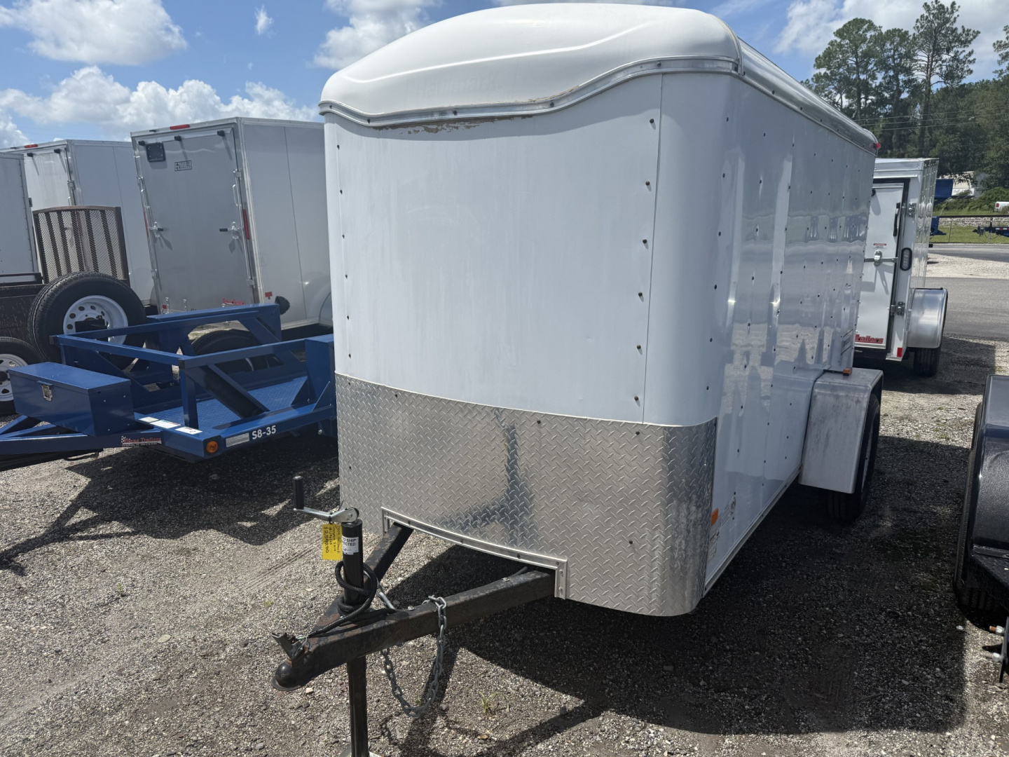 Used 2009 Haulmark Transport 5'X10' Cargo / Enclosed Trailer