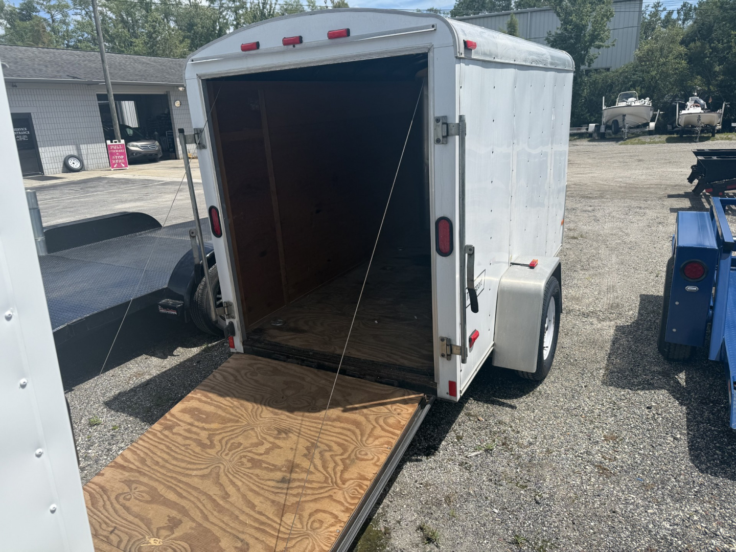 Used 2009 Haulmark Transport 5'X10' Cargo / Enclosed Trailer