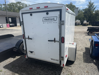 Used 2009 Haulmark Transport 5'X10' Cargo / Enclosed Trailer