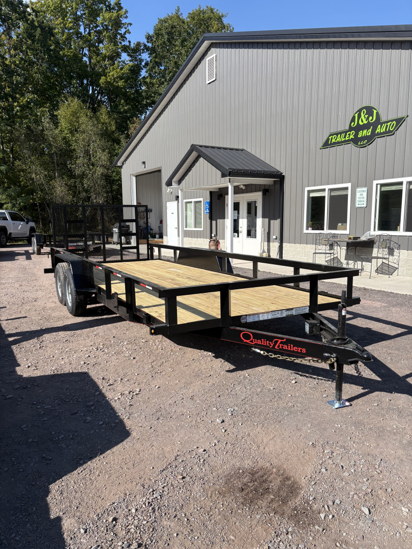 New 2026 Quality Trailers 82"x20' 10K Landscape Trailer with 4' Gate