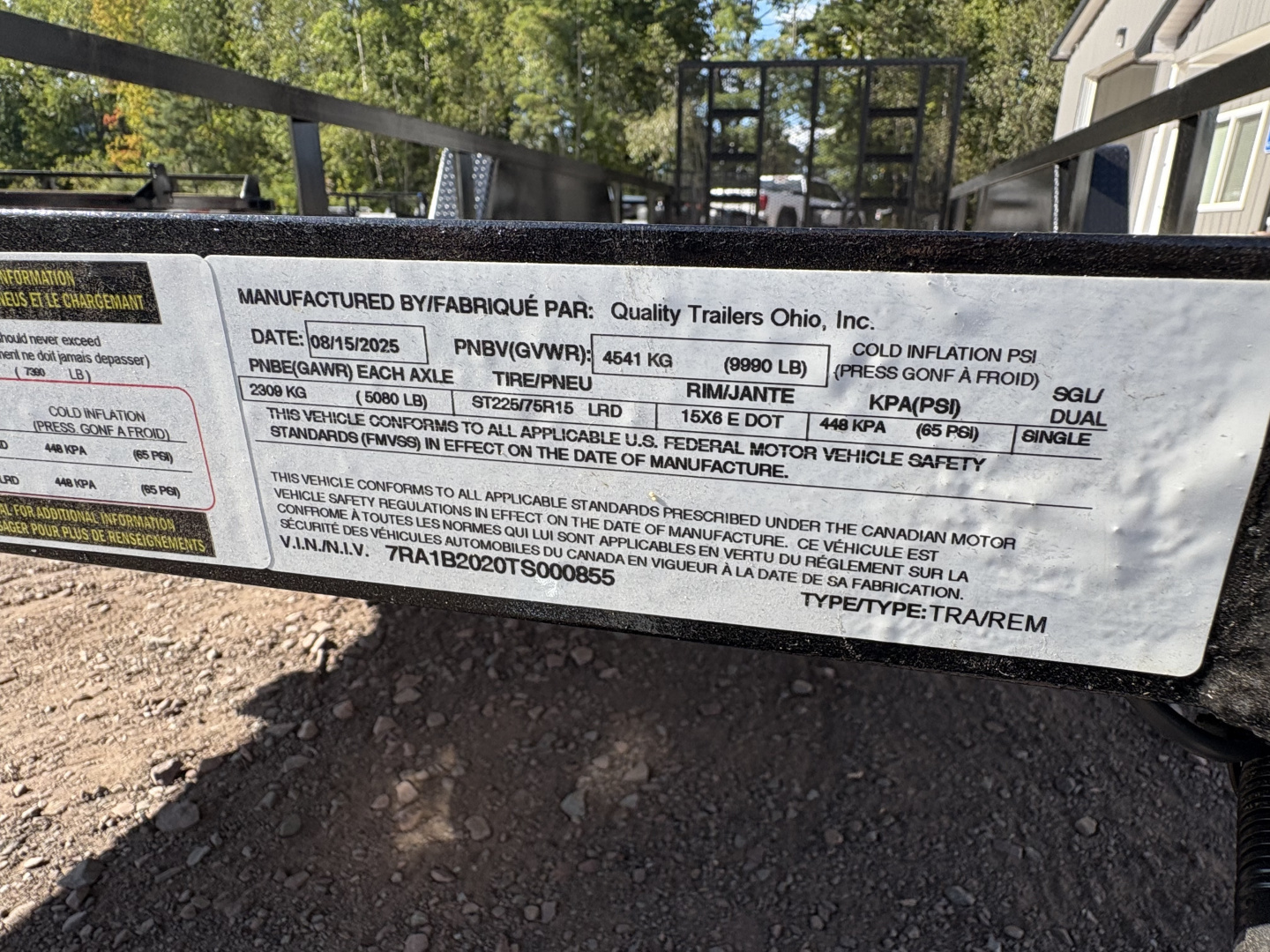 New 2026 Quality Trailers 82"x20' 10K Landscape Trailer with 4' Gate