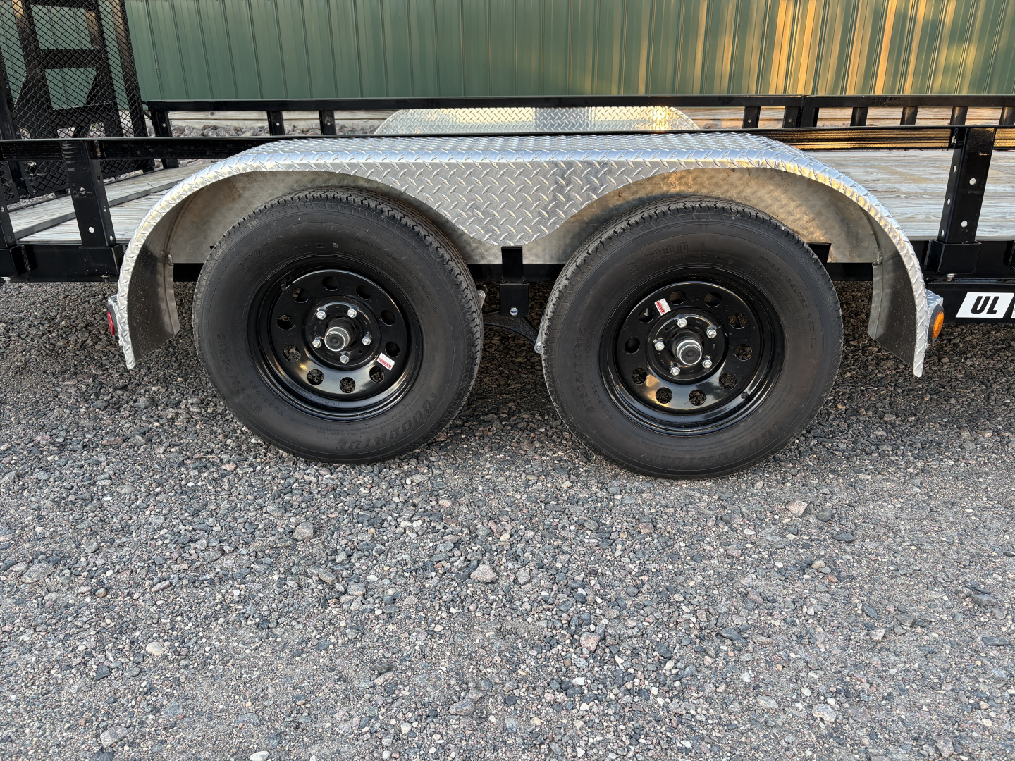 New 2026 PJ Trailers 16'x83" Channel Tandem Utility Trailer - HD Gate