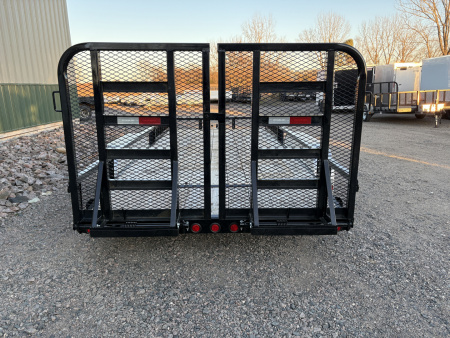New 2026 PJ Trailers 16'x83" Channel Tandem Utility Trailer - HD Gate