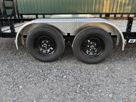 New 2026 PJ Trailers 16'x83" Channel Tandem Utility Trailer - HD Gate