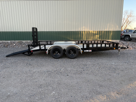 New 2026 PJ Trailers 16'x83" Channel Tandem Utility Trailer - HD Gate