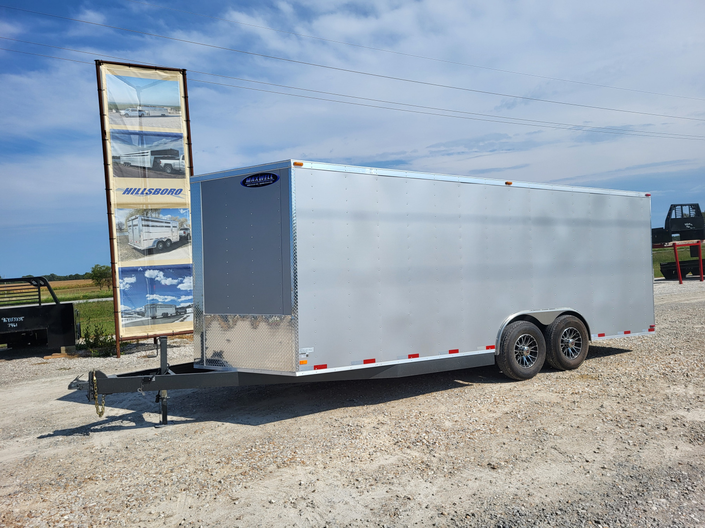New 2025 Maxwell 8.5x20x80 Windbreaker-Mexico Cargo / Enclosed Trailer