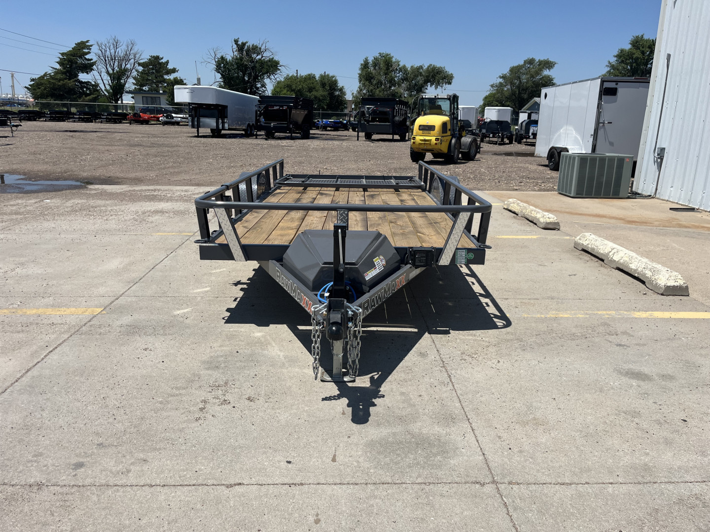 New 2026 RawMaxx 14' x 77" With 3,500LB Axle Utility Trailer