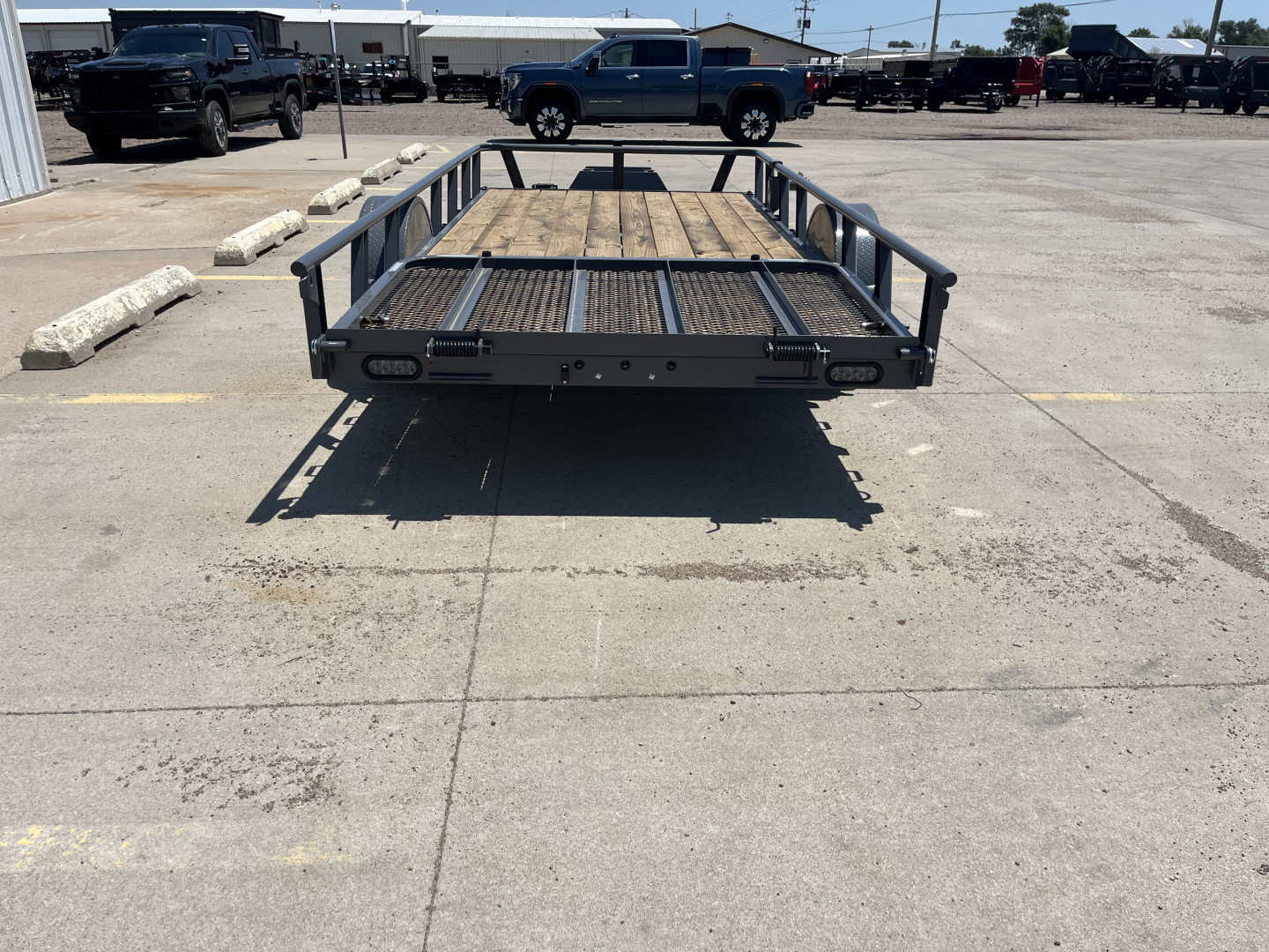 New 2026 RawMaxx 14' x 77" With 3,500LB Axle Utility Trailer