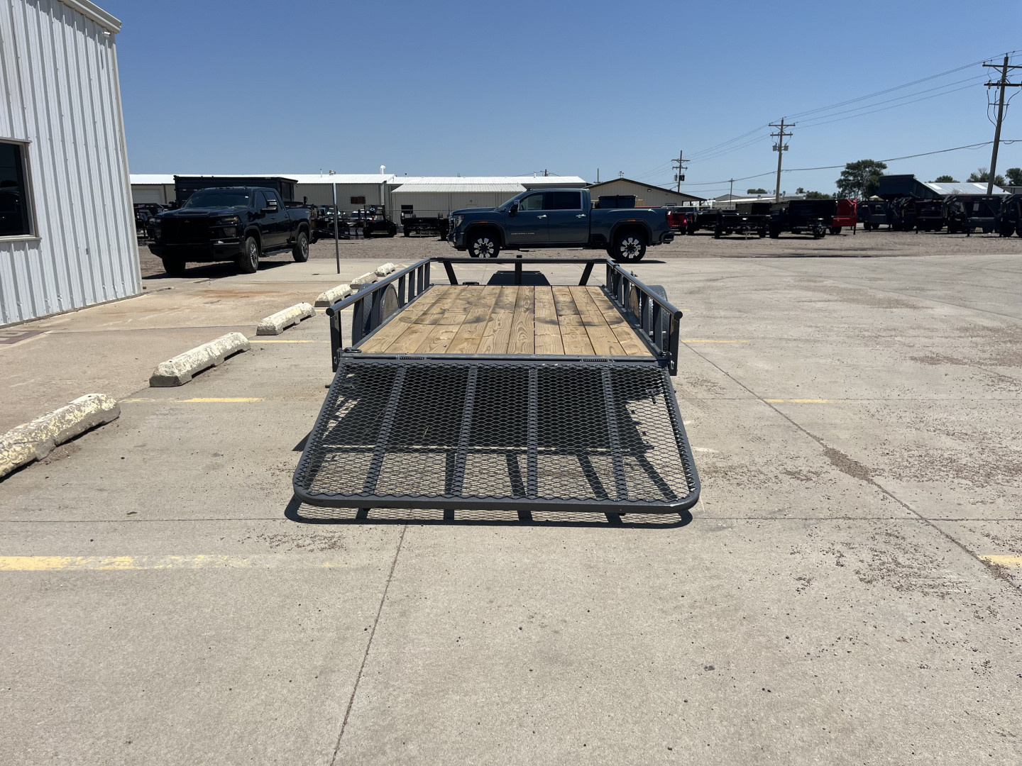 New 2026 RawMaxx 14' x 77" With 3,500LB Axle Utility Trailer