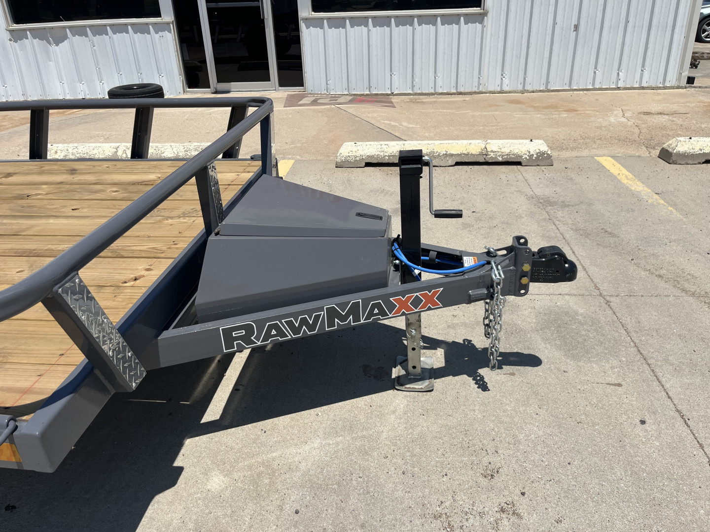 New 2026 RawMaxx 14' x 77" With 3,500LB Axle Utility Trailer