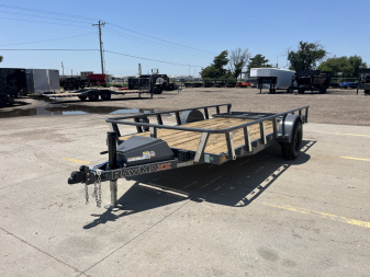 New 2026 RawMaxx 14' x 77" With 3,500LB Axle Utility Trailer