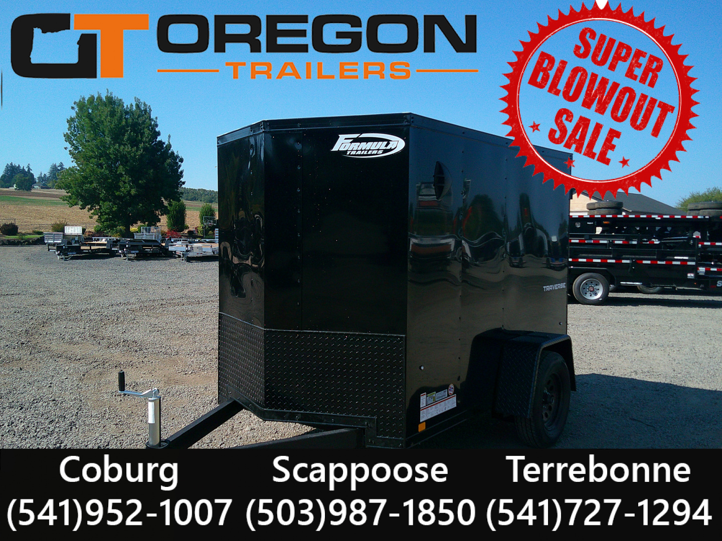 New 2026 Formula Trailers 5x8 Cargo / Enclosed Trailer