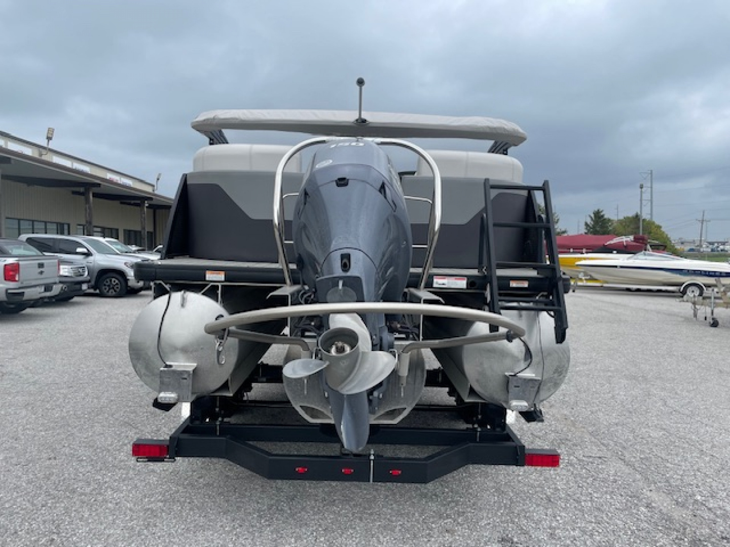 Used 2023 Godfrey Pontoon Boats Monaco 215 SB Tritoon Pontoon Boat