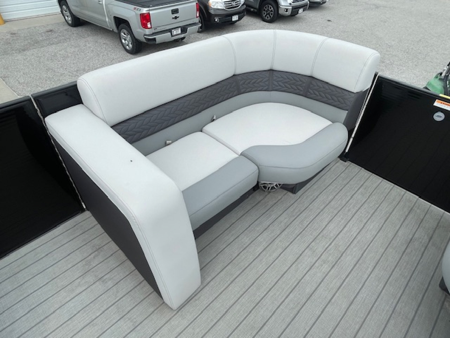 Used 2023 Godfrey Pontoon Boats Monaco 215 SB Tritoon Pontoon Boat