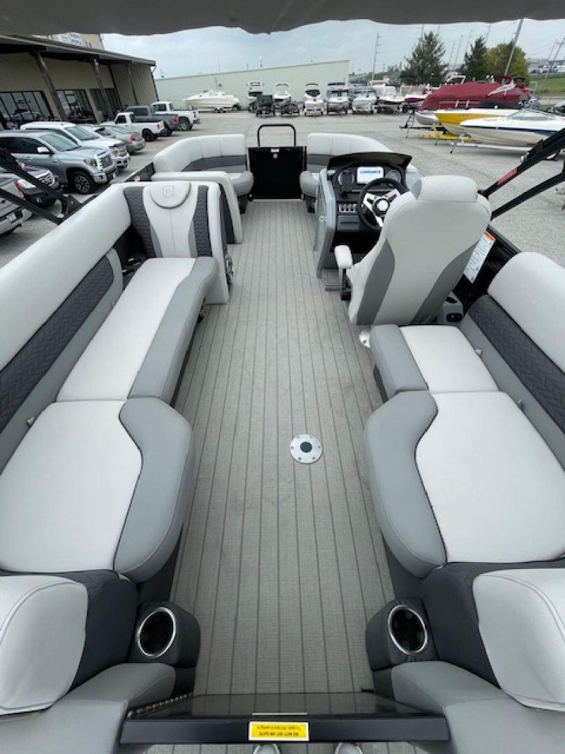 Used 2023 Godfrey Pontoon Boats Monaco 215 SB Tritoon Pontoon Boat