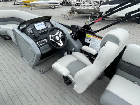Used 2023 Godfrey Pontoon Boats Monaco 215 SB Tritoon Pontoon Boat