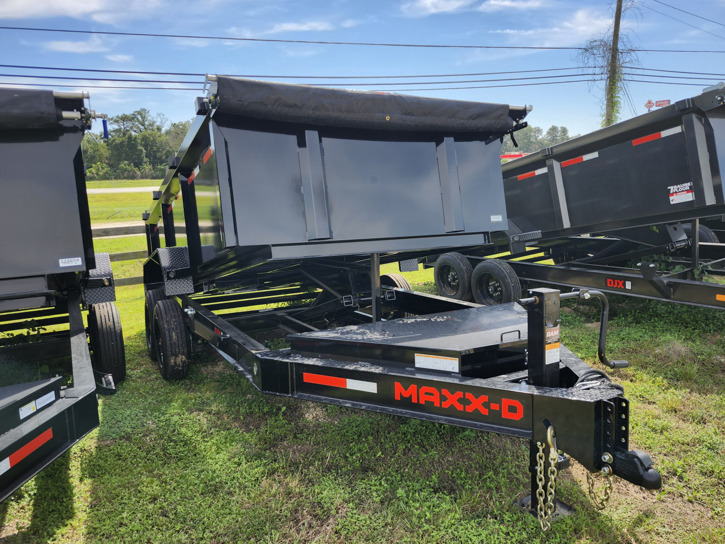 New 2026 MAXX-D DJB8314H 83"X14' 14K Dump Trailer