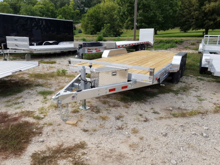 New 2025 Sure-Trac 82x18 Aluminum Power Tilt Car Hauler