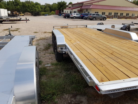 New 2025 Sure-Trac 82x18 Aluminum Power Tilt Car Hauler