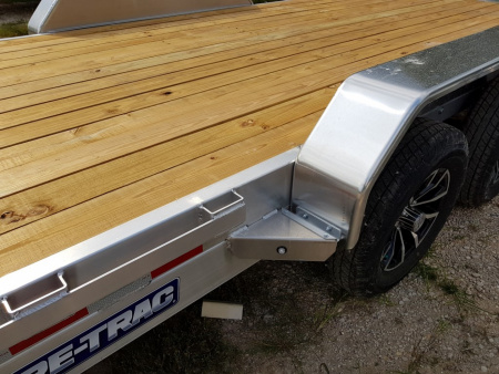 New 2025 Sure-Trac 82x18 Aluminum Power Tilt Car Hauler