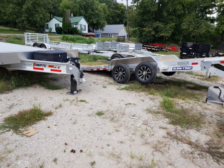 New 2025 Sure-Trac 82x18 Aluminum Power Tilt Car Hauler