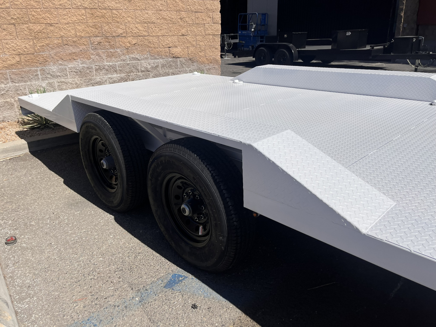 New 2026 FRACTAL RACER METAL DECK CAR HAULER