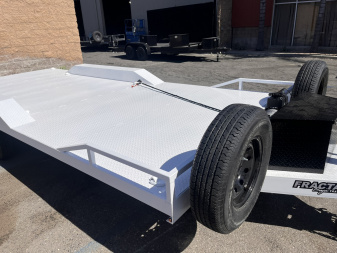 New 2026 FRACTAL RACER METAL DECK CAR HAULER