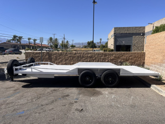 New 2026 FRACTAL RACER METAL DECK CAR HAULER