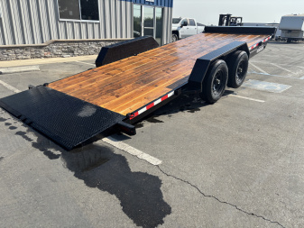 New 2025 Iron Panther 7'x20' Power Tilt Trailer 10K